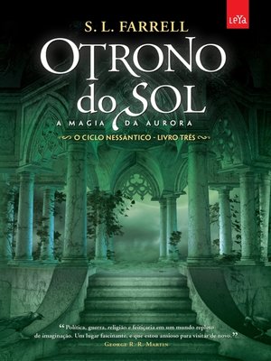 cover image of O trono do sol ? a magia da aurora